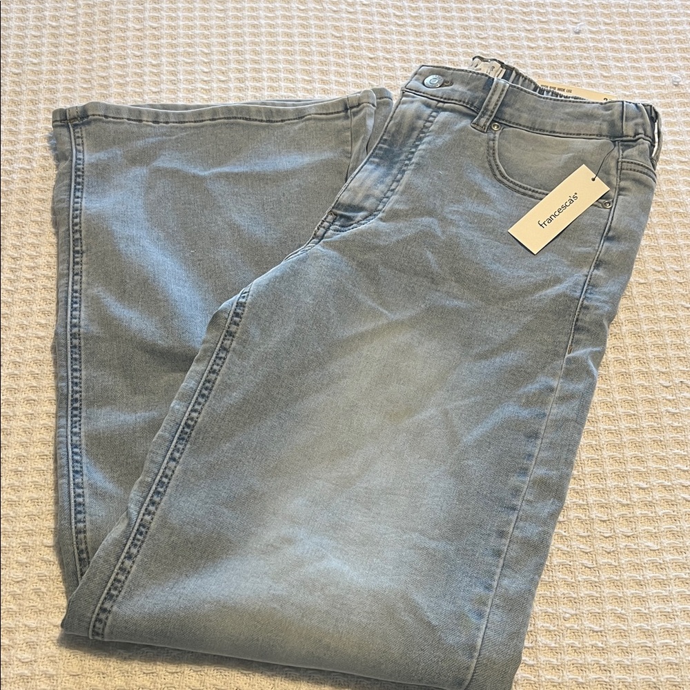 Francescas Lightweight Soft Blue Denim(ish) Jeans